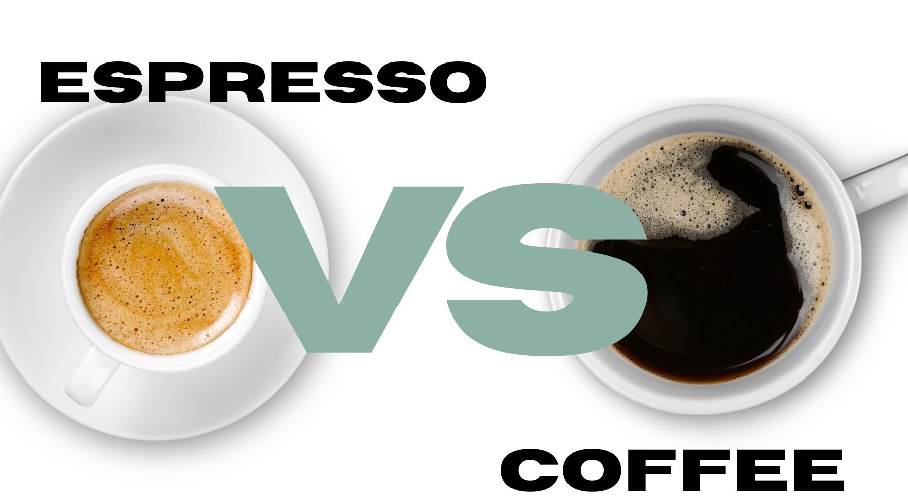 Caffeine in Espresso vs Coffee at a glance