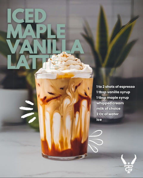 Iced Maple Vanilla Latte