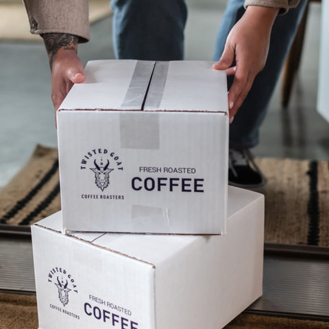 coffee subscription canada being delivered
