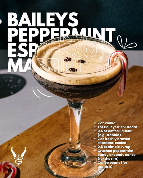Baileys Peppermint Espresso Martini