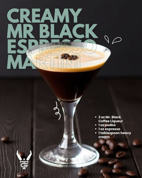 Creamy Mr Black Espresso Martini