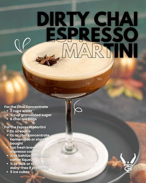 Dirty Chai Espresso Martini