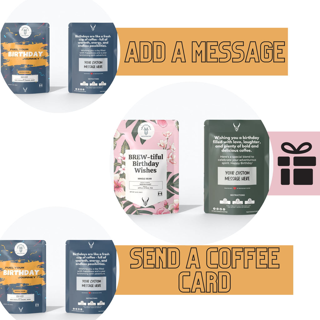 Birthday Gifts For Coffee Lovers | Coffee Card
