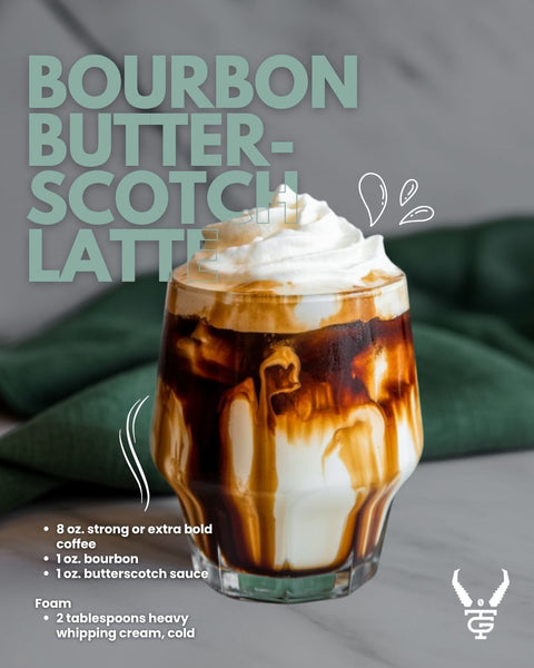 Bourbon Butter-Scotch Latte