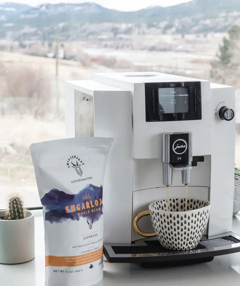 local coffee roaster espresso roast bag with a jura automatic espresso machine
