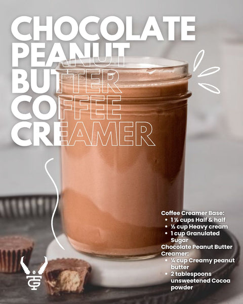 Chocolate Peanut Butter Coffee Creamer