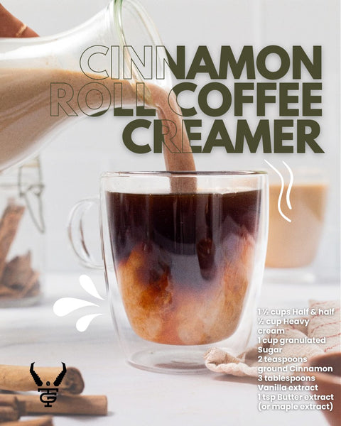 Cinnamon Roll Coffee Creamer
