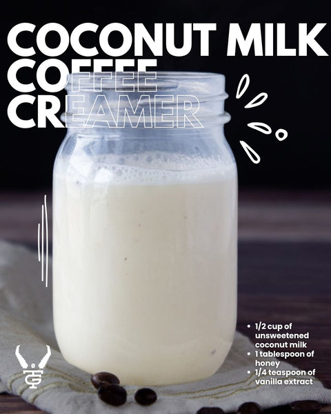 Coconut Milk Coffee Creamer