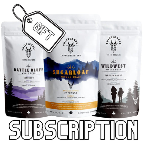 A product image for monthly coffee subscription gifts.