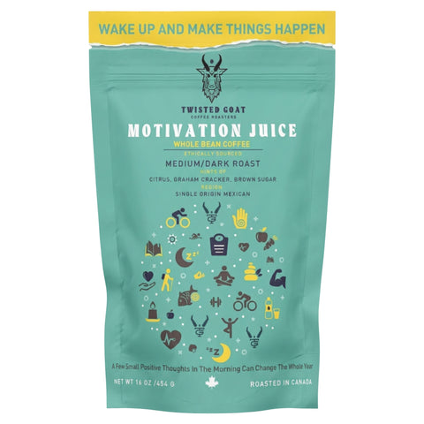 MOTIVATION JUICE - MEDIUM-DARK ROAST COFFEE BEANS