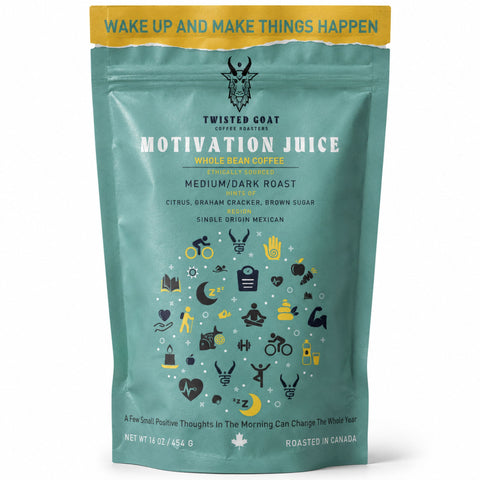 MOTIVATION JUICE - MEDIUM-DARK ROAST COFFEE BEANS