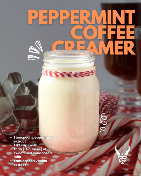 Peppermint Coffee Creamer