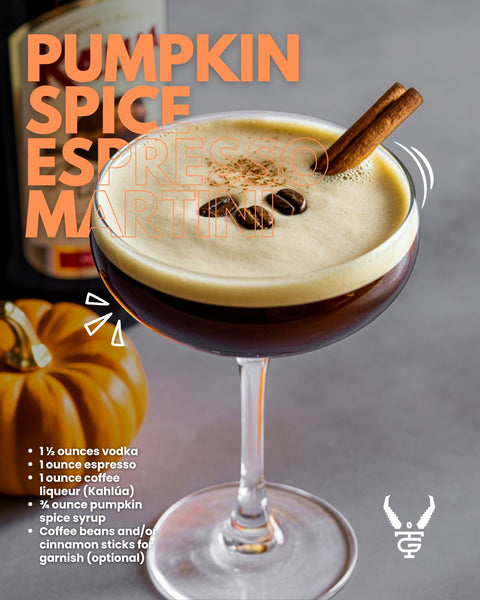 Pumpkin Spice Espresso Martini