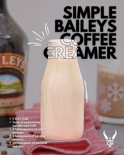 Simple Baileys Coffee Creamer