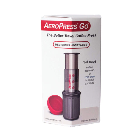 Aeropress Coffee Press Starter Kit Box On A White Background